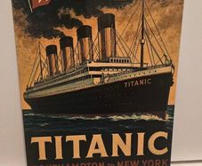 Titanic Memorabilia - Wall Plaque