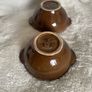 Emlie Henry - 2 Colour Brown/Tan Bowls Image 3