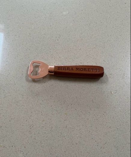 Moretti Italian Beer Bottle Opener New
