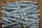 Steel wedge anchors M12 x 100 (65 Piece box)