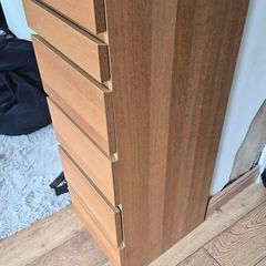 ikea narrow set of drawers/ dresser