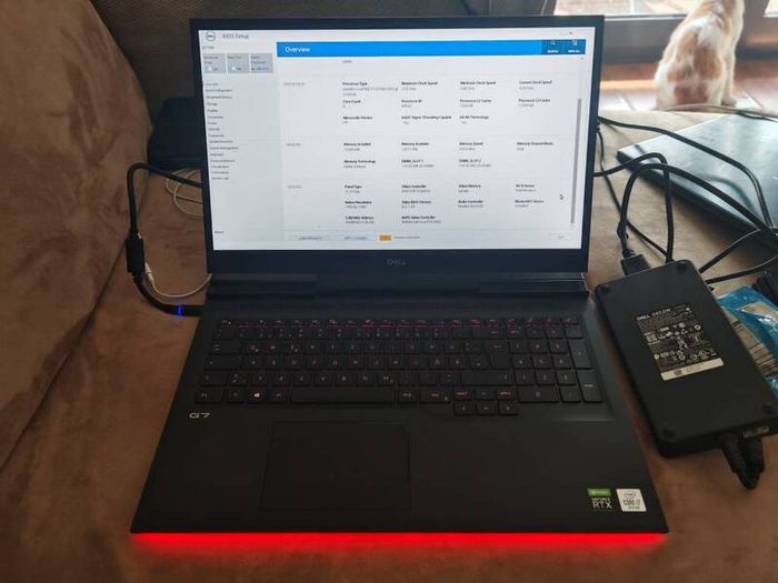 Gaming Laptop For parts - Dell G7 7700 i7 10th gen rtx 2060 - Sold as is