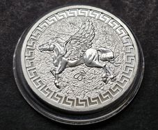 2023 1 Oz .999 Silver St Helena 1 Dollar Pegasus Queen Elizabeth  Coin