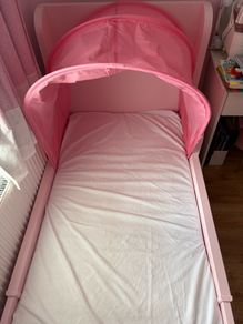 Pink Ikea Childrens Bed