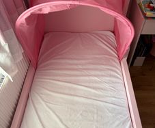 Pink Ikea Childrens Bed