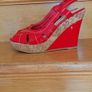 Red wedges size 6 Image 2