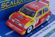 Scalextric C4668 Austin Metro 6R4 - Didier Auriol Slot Car ( rally WRC )