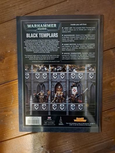 Warhammer 40k- Black Templars