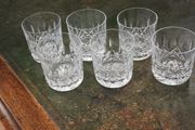 Waterford Crystal Cut Whisky Tumblers - Set of 6