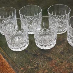 Waterford Crystal Cut Whisky Tumblers - Set of 6