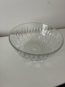 Decorative Vintage Glass Bowl