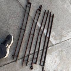 wrought iron door hangers