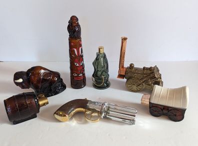 Vintage Avon Wild Country Collectible Bottles