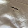 Gerard White Crinkle Satin Coat Size 12 Image 10