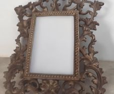 Antique Brass Picture Frame Beatrice No 1009 P c 1900