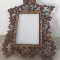 Antique Brass Picture Frame Beatrice No 1009 P c 1900