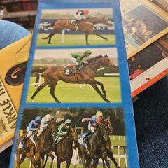 Mixed Lot of Horse Racing Programmes and Memorabilia
