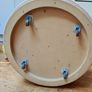Glass Top Coffee Table with Casters Image 6