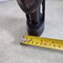 Vintage African Maasai Carved Ebony Wood Head Sculpture Africa Masai Image 5