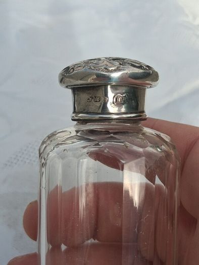 Sterling Silver Art Nouveau Dressing Table Set