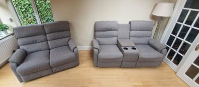 2 Seater Recliners x 2