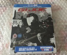 Gi Joe Retaliaton 3D Limited Edition Blu Ray Steelbook