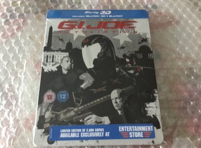 Gi Joe Retaliaton 3D Limited Edition Blu Ray Steelbook