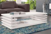 Shelf Coffee Table Matte High Gloss Unique Coffee Table Modern Coffee Table