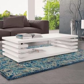 Shelf Coffee Table Matte High Gloss Unique Coffee Table Modern Coffee Table