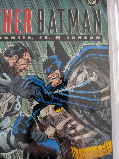 The Punisher  Batman Deadly Knights CBCS / CGC 9.8 Certified Graded Comic Framed  DC Marvel