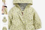 Next wax rain jacket age 5-6 like new! Excellent condition!
