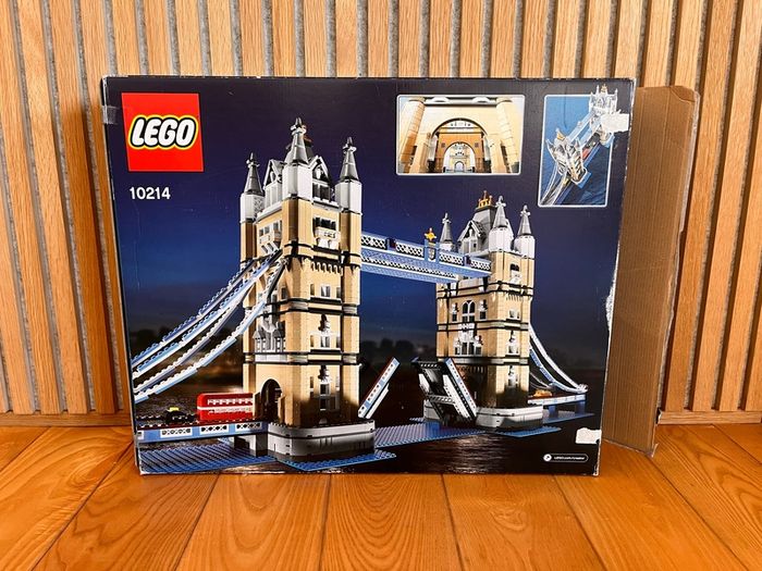 Vintage LEGO Creator Expert Tower Bridge 10214 with box and instructions