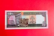 Lebanon  500 LIVRES  1988  Pick 68 ( Uncirculated )