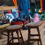 Vintage stacking pub function/event chairs Image 10