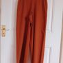 NEXT Wide leg Linen Culottes Image 2
