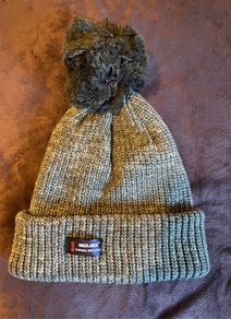 Khaki/Olive Bobble Hat from RockJock