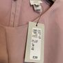 River Island light pink top with shoulder pads size 16 - new Image 2