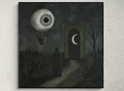 Original hand paint picture, painting by Strzala