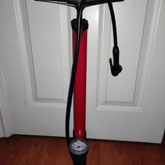 Bicycle floor stand pump