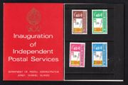 1969 Jersey Independence of Jersey Mail Office Commemorative Stamps Presentation Pack