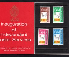 1969 Jersey Independence of Jersey Mail Office Commemorative Stamps Presentation Pack