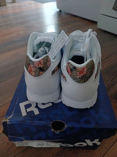Reebok trainers runners white / floral