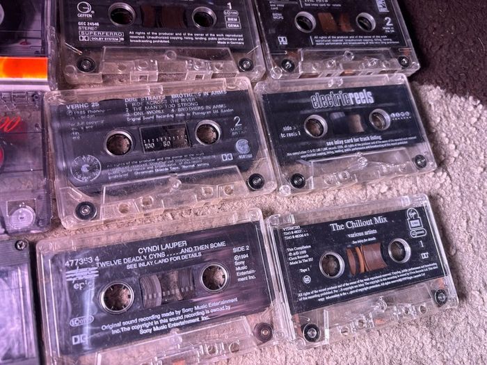 Recordable tapes and original albums