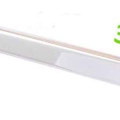 chrome wall slats for hanging like new  barely used