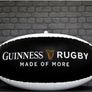 Giant Guinness Made For More Inflatable Rugby Ball 44 inch Long Pub Bar Man Cave Image 2