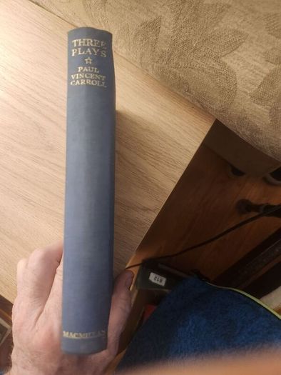 Three Plays. By Paul Vincent Carroll. First Edition 1946 Hardback In Good Condition . See Photos For Same.