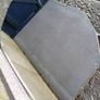 Vintage Bevelled mirror on chain Image 4