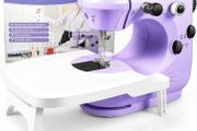 Sewing Machine, Sewing Machine for Beginners, Handheld Sewing Machines with Extension Table, Adjustable 2 Speed with Foot Pedal with Sewing Kits, Best Gift for Kids Women Household and Travel (FREE POSTAGE)