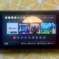 Nintendo Switch Console Bundle V1/XAJ Model 4 Joy Cons, Official Dock & Charger