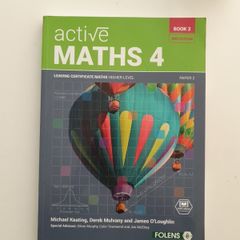 Active maths 4 leaving cert book 2 ( 2nd edition )